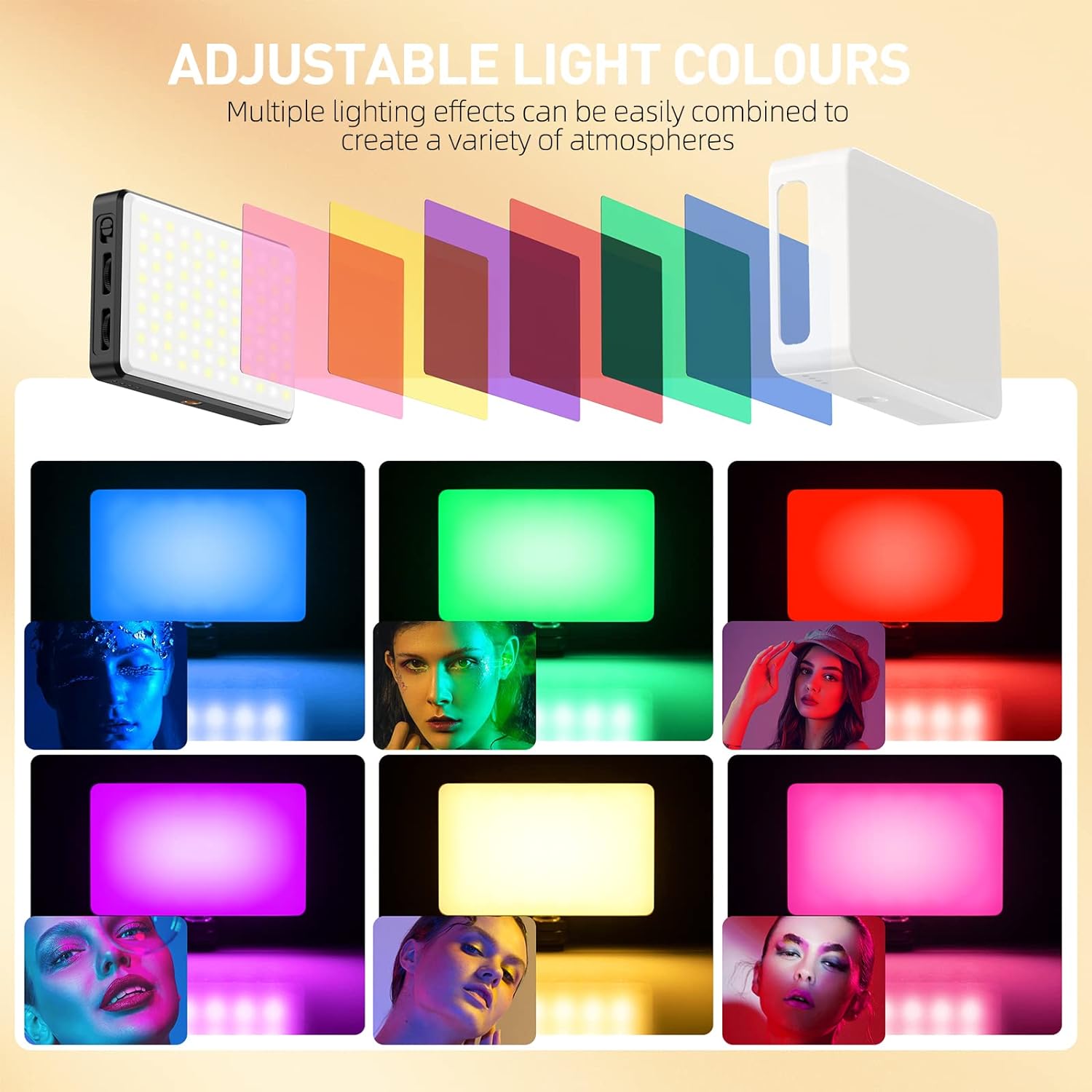 120 LED Phone Light, Selfie Light